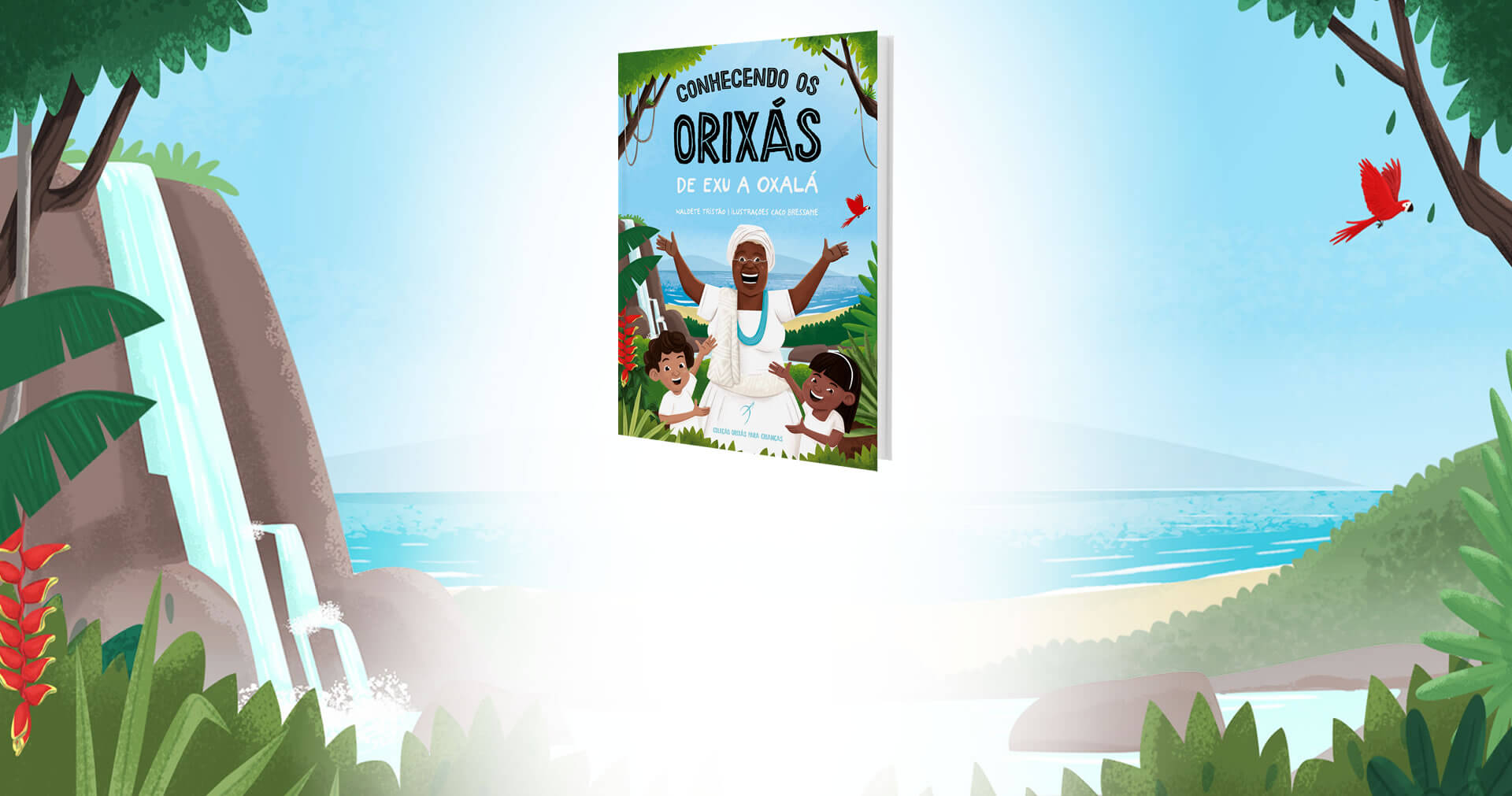 Orixás Para Crianças | Knowing the Orishas is the first volume of the children book series, with 18 titles about the African Gods of Nature.